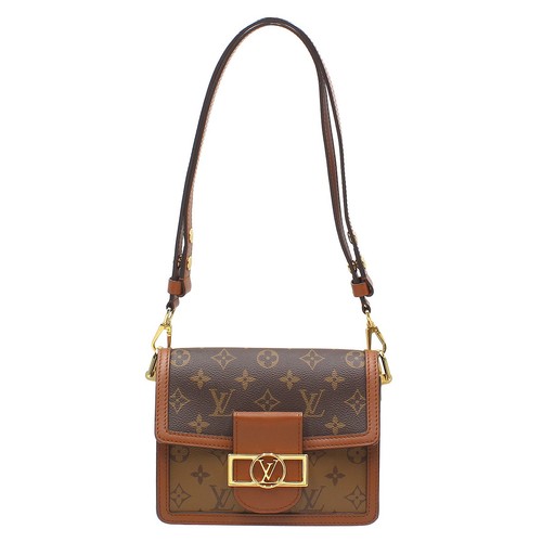 Louis Vuitton Monogram Reverse Dauphine Mini Shoulder Bag M45959 EXCELLENT T2464