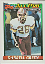 1991 Topps Washington Redskins Darrell Green #191 - All Pro