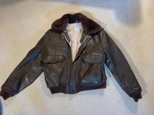 Vintage SCHOTT Bros Leather Bomber Jacket
