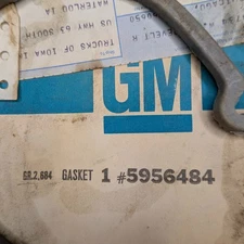 GM General Motors GASKET #5956484 Chevrolet Truck NOS Part Taillight Vtg E11