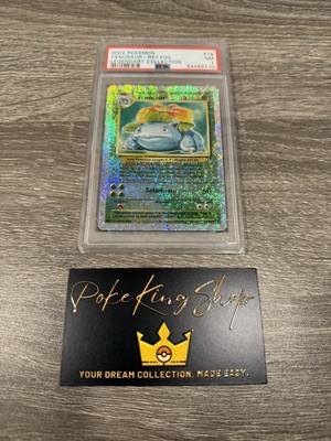Pokemon Venusaur Legendary Coll. Reverse Holo Rare #18 PSA 7.5