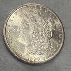 1890 Morgan Silver Dollar $1 90% Silver Business Strike Philadelphia KM#110 — photo 2