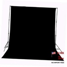 Backdrop for Photography Durable Fabric Background Photo Backdrop 5x7ft Black