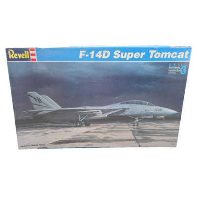 Revell F-14D Super Tomcat 1:48 Scale Model Airplane - Kit 4729 - New Open Box