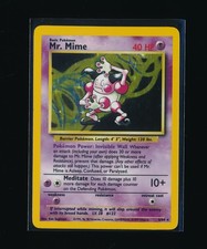 MR. MIME JUNGLE 22/64 UNLIMITED HOLO RARE 40HP 1999 POKEMON TCG B83 on eBay