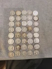 Bulk Silver Quarters Full Roll (40) 1932 Thru 1964. Mixed Dates And Condition