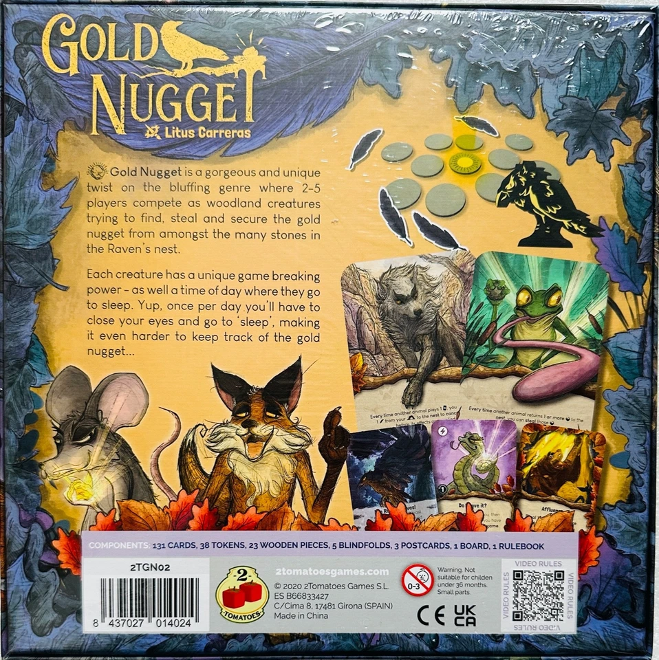 Oro Nugget 2 Tomates Juegos Kartenspiel Partyspiel Familienspiel Brettspiel - Imagen 2 de 4