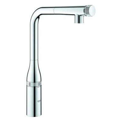 GROHE SPT-Batterie Essence Smart Control 31615 L-Ausauf auszb. Spülbrause chrom