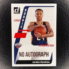 JORDAN HAWKINS SSP Next Day Rookie 'Auto' 2023-24 Donruss NBA Basketball Card
