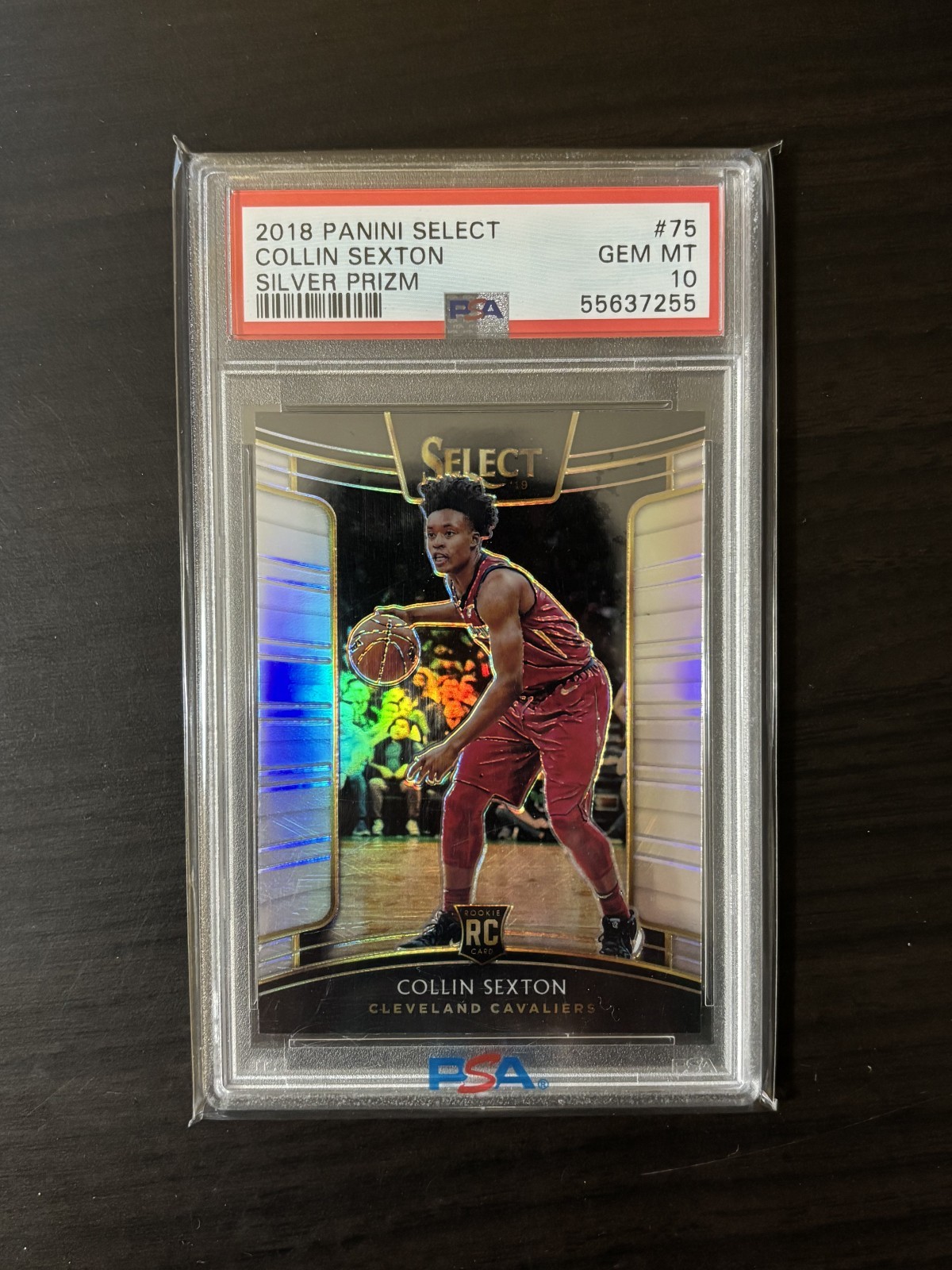 Collin Sexton 2018-19 Select Rookie Silver Prizm #75 PSA 10 RC Gem MT Concourse