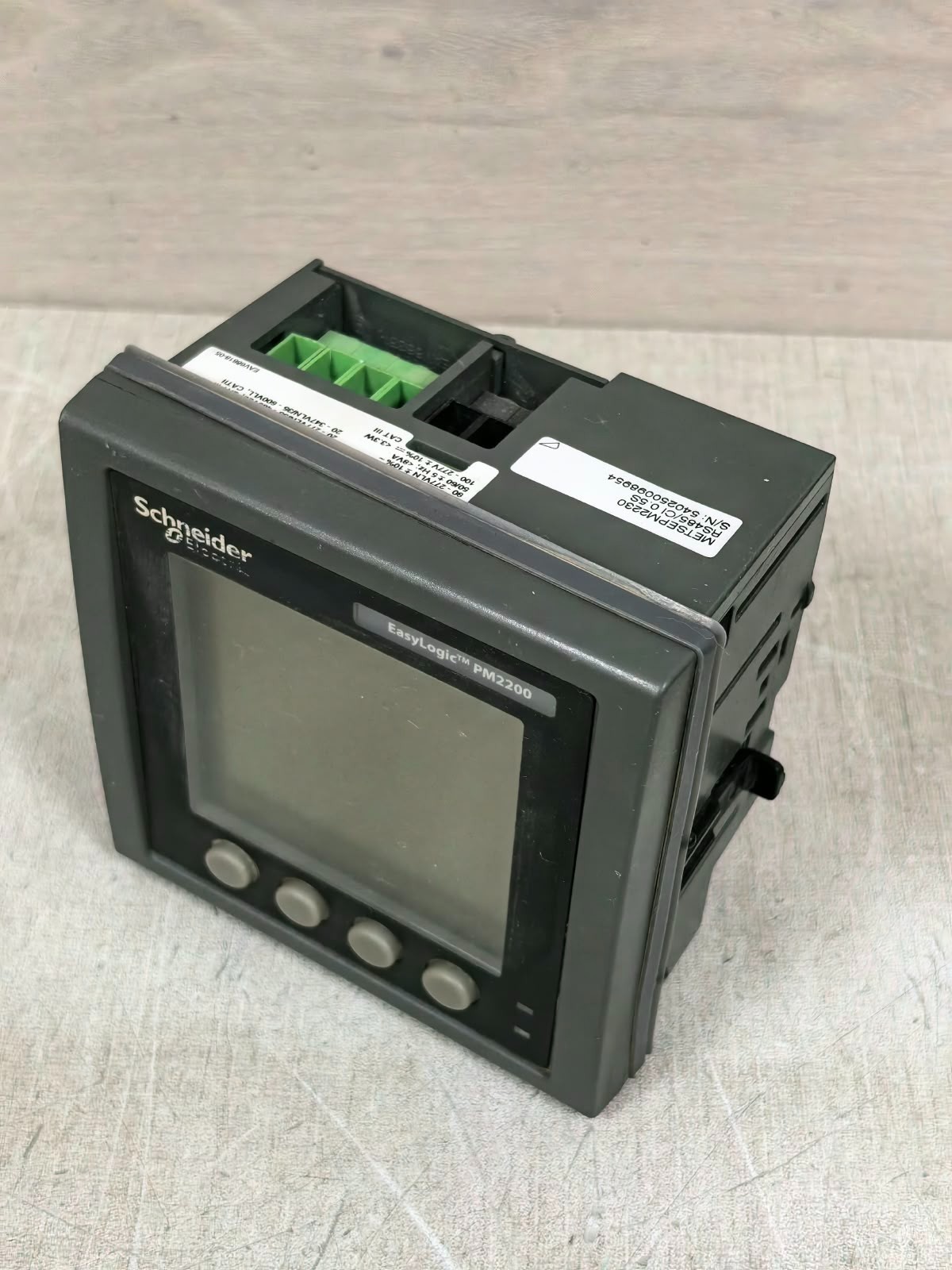 Schneider Electric METSEPM2230 F/W:V01.30 HW:B1 SCHNEIDER ELECTRIC EASYLOGIC PM2200/ METSEPM2230 F/W:V01.30 HW:B1 POWER METER 4