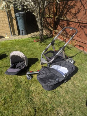 iCandy Apple Pear Travel System Purple Pushchair/Pram with