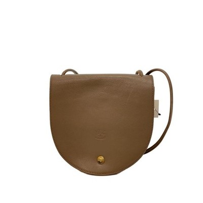 IL BISONTE Crossbody bag/cowhide/BRW/plain/54202300311/shoulder bag/