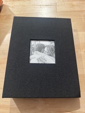 Black 4x6 Photo Album 200Pocket Slip In Photos Cloth Cover Family Wedding Travel
