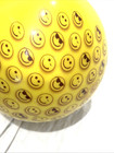 Vtg Yellow Smile Face Bowling Ball Drilled Pounds Smiley Emoji USBC Viz-A 10lbs — photo 8