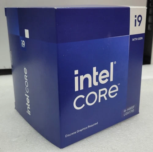 new Intel® Core™ i9-14900F CPU Processor LGA1700 5.8GHz 24 cores + cooler Fan