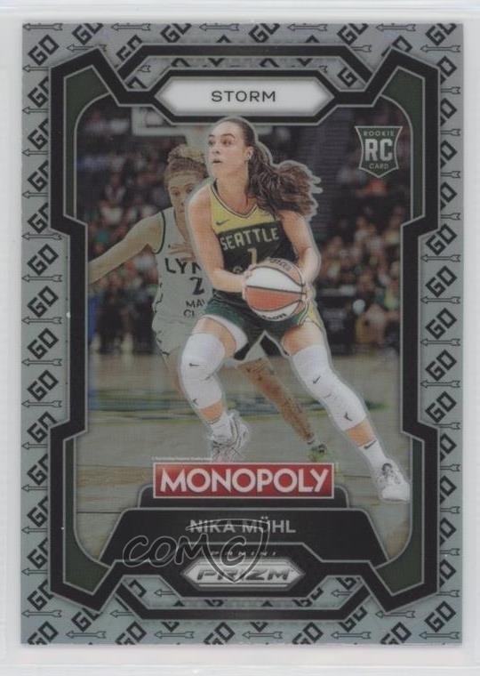 2024 Panini Prizm Monopoly WNBA GO Space Prizm Nika Muhl Nika Mühl #4 0p1n