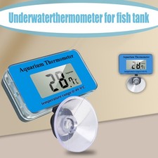 Fish Tank Thermograph Accurate Aquarium Temperature Meter LCD Display cool