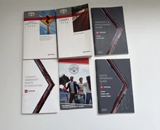 2023 Toyota Camry Owner’s Manual Set – OEM Factory Original – No Case