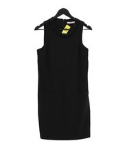 Mango Tank Midi Dress S in Black