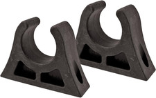 2 Pack Rubber Boat Paddle Holder Clips 1.25" Kayak Canoe SUP Paddle Mount NEW