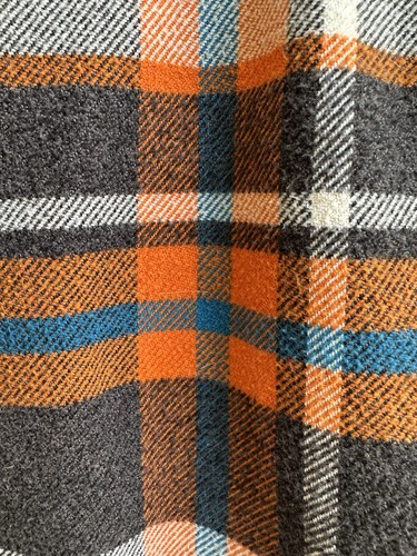 Patagonia Herren Fjord Flanell Langarm Hemd. Größe S. Orange-Blau-Braun - Bild 4 von 8