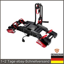 Fahrradtr&auml;ger f&uuml;r 2 Fahrr&auml;der / E-Bikes Schnellspannsicherung Vormontiert 60kg