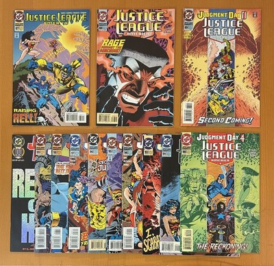 Justice League America 13 x issues from #87 to #100 (no #92) DC 1993, (AF203)