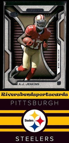 2012 Topps Strata (Hobby) #13 A.J. Jenkins #/150 Bronze Rookie