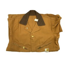 Vintage Carhartt Coveralls Jumpsuit Mens 38 Tall 996 Brown NWT NOS