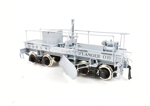 On3 Brass PSC Precision Scale D&RGW Denver & Rio Grande Western Flanger Painted - Picture 5 of 19