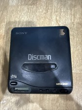 Sony Black Discman CD Player D-11 with Mega Bass. Untested