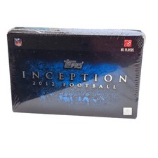 2012 Topps Inception Football Hobby Box