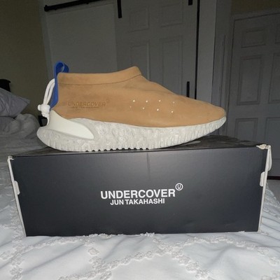 Nike x UNDERCOVER Moc Flow Ale Brown/White/Blue Sneaker Leather DV5593-201