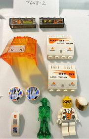 Genuine LEGO Mars Mission MX-21 MOBILE MINING Set 7648 Comp. w/ Minifigs *USED*