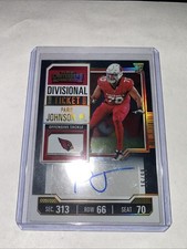2023 Panini Contenders Divisional Ticket /99 Paris Johnson Jr Rookie Auto RC