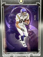2025 Panini Silhouette Adrian Peterson #45 - Blue /99 Minnesota Vikings