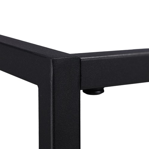 Mesa centro cristal 25 kg mesa de salón moderna mesa auxiliar de cristal - Imagen 7 de 9