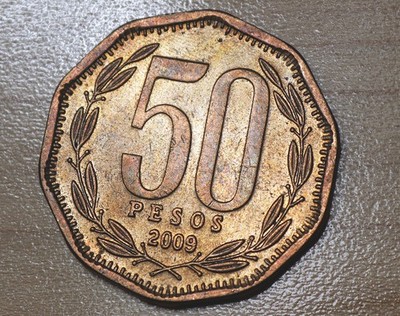 2009 Chile 50 Pesos