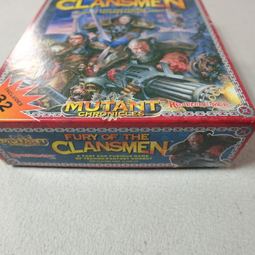 Mutant Chronicles Fury of the Clansmen War 1994 Vintage