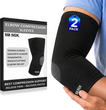 2-Pack Elbow Brace for Tennis Elbow, Tendonitis  Golfers Elbow, Elbow Compressi