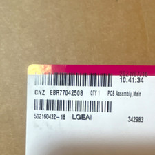 LG EBR77042508 Refrigerator Main Control Boar...