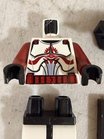 LEGO Star Wars The Clone Wars Commander Fox Phase 1 Minifigure sw0202a Set 7681