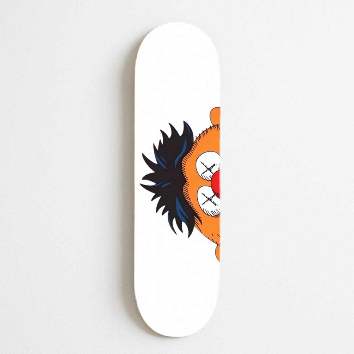 KAWS Inspired Ernie Skateboard Wall Art | eBay