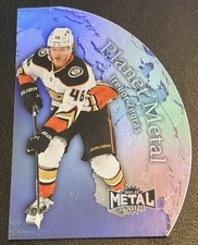 2021-22 SkyBox Metal Universe #PM-13 Trevor Zegras Ducks Planet Metal Rookie RC