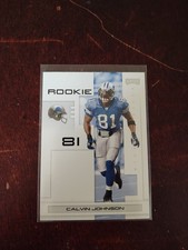 2007 Playoff NFL Playoffs - Rookie Calvin Johnson #107 (RC)