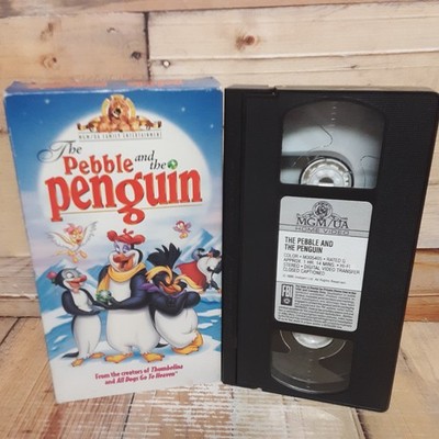 The Pebble And The Penguin VHS Used Don Bluth Animated Family MGM UA