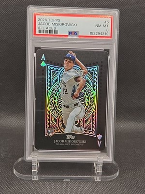 2026 Topps Series 1 - All Aces Jacob Misiorowski #AA-5 (RC) for