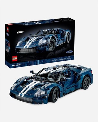 LEGO TECHNIC: 2022 Ford Gt (42154) Collectible Kit W/Authentic Features - SEALED