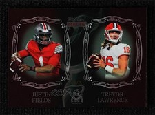 2021 MATTE Chase Red - Green Smoke 20/75 Justin Fields Trevor Lawrence b9z